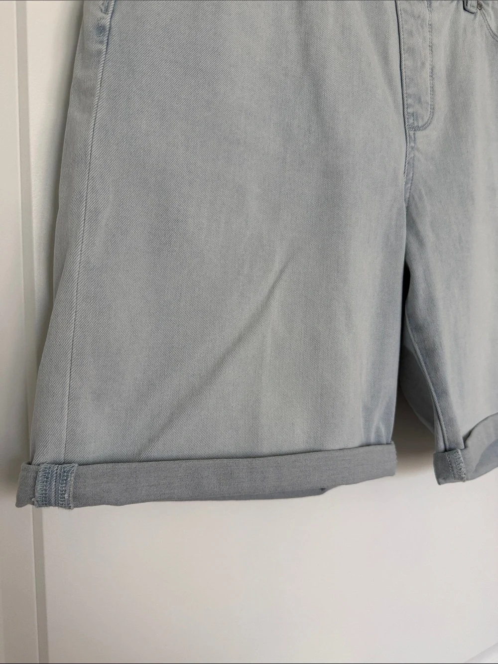 Soft Surroundings Light Blue Denim Shorts